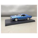 1970's Plymouth Hemi Cuda Diecast Model In Case