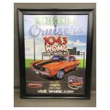 104.3 Womc Dream Cruise Framed Poster