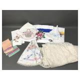 Lace Linen, Hand Embroidered Linens & More