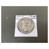 1893 Morgan Dollar Silver Coin