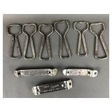 Vintage Bottle Can Openers: Goebel, Vernors, 7up