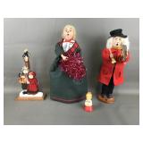 Vtg. Victorian Style Caroler Figurines & More!