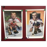 Limited Edition Eddie Giacomin Lithograph &