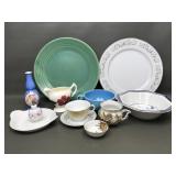 Woods Ware Bowl, French Bud Vase & More