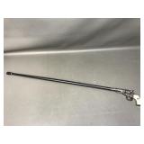 Novelty Metal Gun Walking Cane 'billy The Kid'