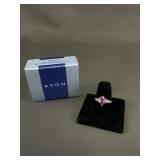 Avon Sterling Silver Marquise Fashion Ring Size 8
