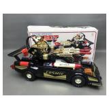 Vintage Cosmic Robot Raider Force Toy Car