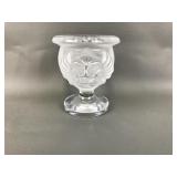 Lalique 'tete De Lion' Vase