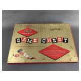 Vtg Transogram 52 Variety Game Chest