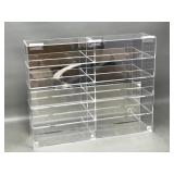 Acrylic Mirrored Back Display Case