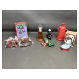 1980 Avon Crystal Snowflake Christmas Bell bottle