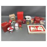 Avon sheep napkin rings, bearing gifts teddy b