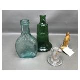 Wheaton Glass Liberty Bell Bottle & Boyd Glass