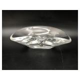 Steuben Signed Snail Ash Tray Bowl