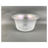 Antique Steuben 'verre De Soie'fingerbowl