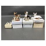 Handpainted Bone China Beagle Dog Figurines & More