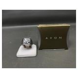 Sterling Silver Avon Men's Eagle Ring Size 10