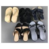 Mostly Avon Ladies 7/8 Retro Sandals