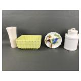 Vtg Mccoy Milk Jub Cookie Jar & More