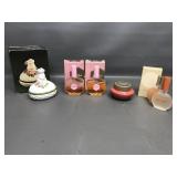 Avon bunny luv ceramic trinket box, cotillion