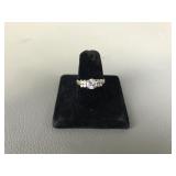Avon Sterling Silver Anniversary Ring Size 8
