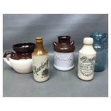 Antique Rawlings ginger beer bottle& more