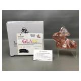 Fenton Goldfish Koi 2002 Glass Messenger Excl