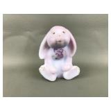 Fenton Bunny Glass Messenger Exclusive 2003