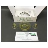 Vintage Mosser Glass Jennifer Miniatures Set #6