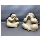 Vtg Fernando Botero 'gorda' Statues