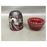 Fenton 1997 Christmas Star Series Fairy Light