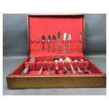 Roger Bros, Community, Avon & More Flatware In Box
