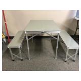 Folding Aluminum Picnic Table