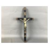 Antique French Memento Mori Crucifix