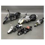 Diecast Motorcycle Model Lot