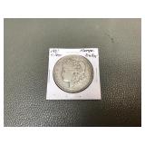 1921 Silver Morgan Dollar Coin