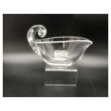 Signed Steuben Deep Snail Bowl