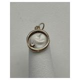10k Gold & Gemstone Pendant