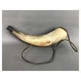North American Frontier Early Powder Horn