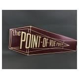 The Point-of-vue Room Sign