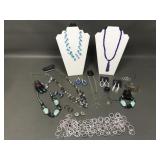 Vtg & Modern Costume Jewelry Including Crystals