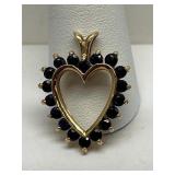 Sterling Silver & Gemstone Pendant