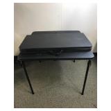 Folding Black Square Banquet Outdoor Tables