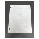 Men In Black Screenplay Rewrite 1995