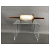 Vintage Wooden Kite String Spool Winder