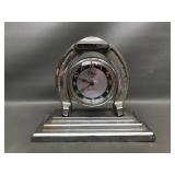 Vtg 1930s Art Deco 'good Luck' Horseshoe Alarm