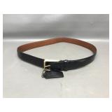 Coach Leather Black Belt