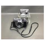 Vtg Konica Hexanon & Kodak Digital Camera