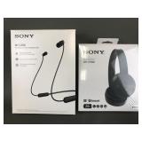 Sony on ear wireless headphones wh-ch500& more