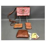 Patricia Nash 100% Torri Tooled Leather Crossbody&
